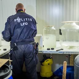 Veruit de meeste opgerolde drugslabs in Europa waren in Nederland